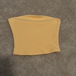 Yellow Tube Top